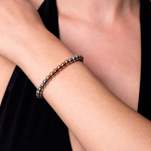 Wunder | Silber | 18 Karat Roségold | Ausdrucksarmband